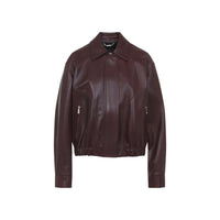 Versace Bufalo Leather Blouson Women