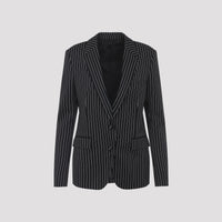 Tom Ford Striped Wool Barathea Jacket Women