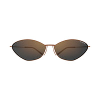 Balenciaga Sunglasses Cat Eye Full Rim, Black Frame and Grey Lens BB0350S001