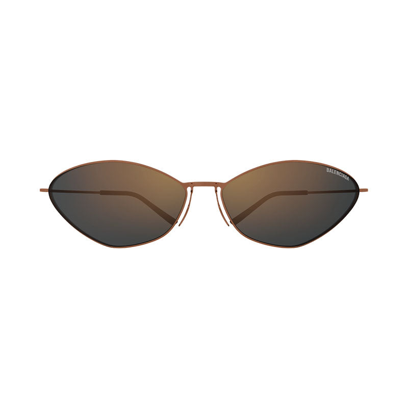 Balenciaga Sunglasses Cat Eye Full Rim, Black Frame and Grey Lens BB0350S001
