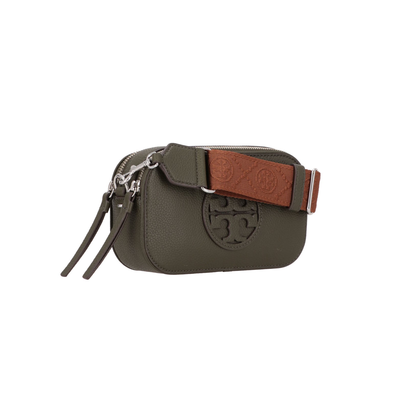 TORYBURCH Tory Burch Womens Dark Olive Crossbody