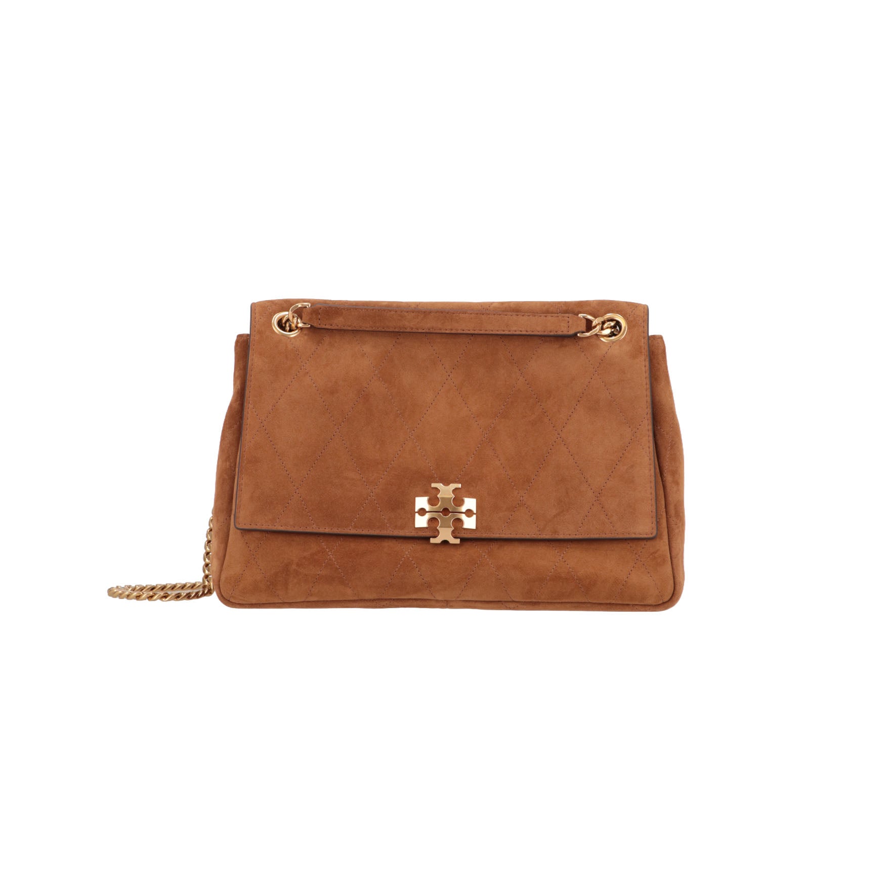 TORYBURCH Tory Burch Womens Caramel Shoulder Bag
