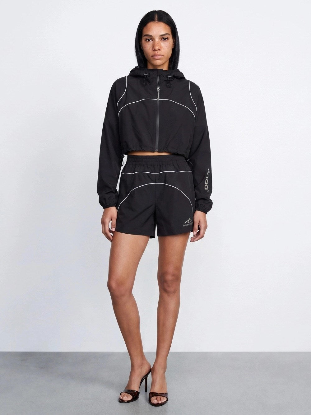 Balenciaga Women Techwear Sports Shorts