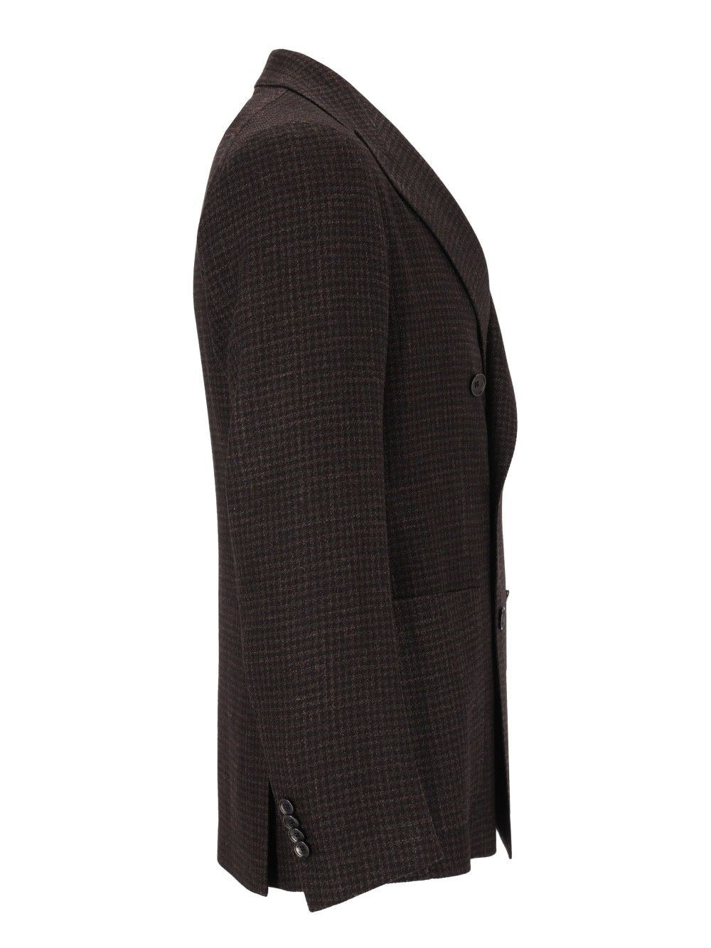 Tagliatore Men Montecarlo D.Petto Pie De Poule 86 Lana 14 Seta