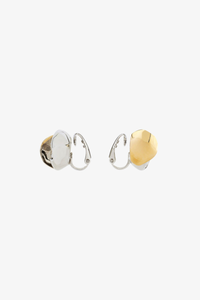 Givenchy Givenchy Flower Golden Silvery Crystal Earrings_Golden/silvery
