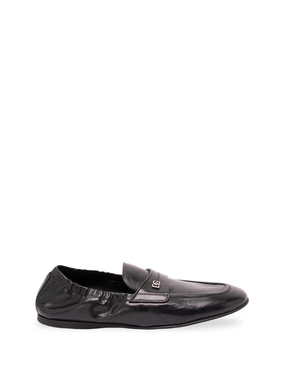 Dolce & Gabbana Men Slippers In Calfskin