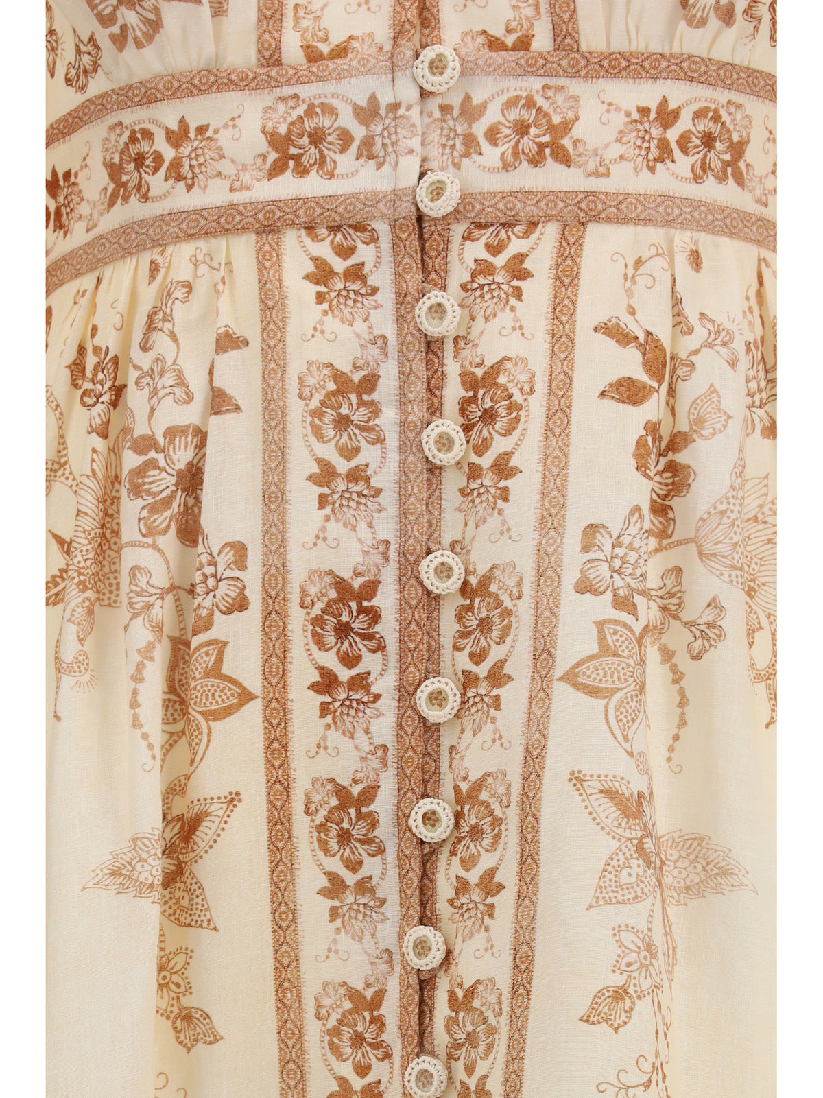 ZIMMERMANN Zimmermann Women Indra Plunge Floral Dress