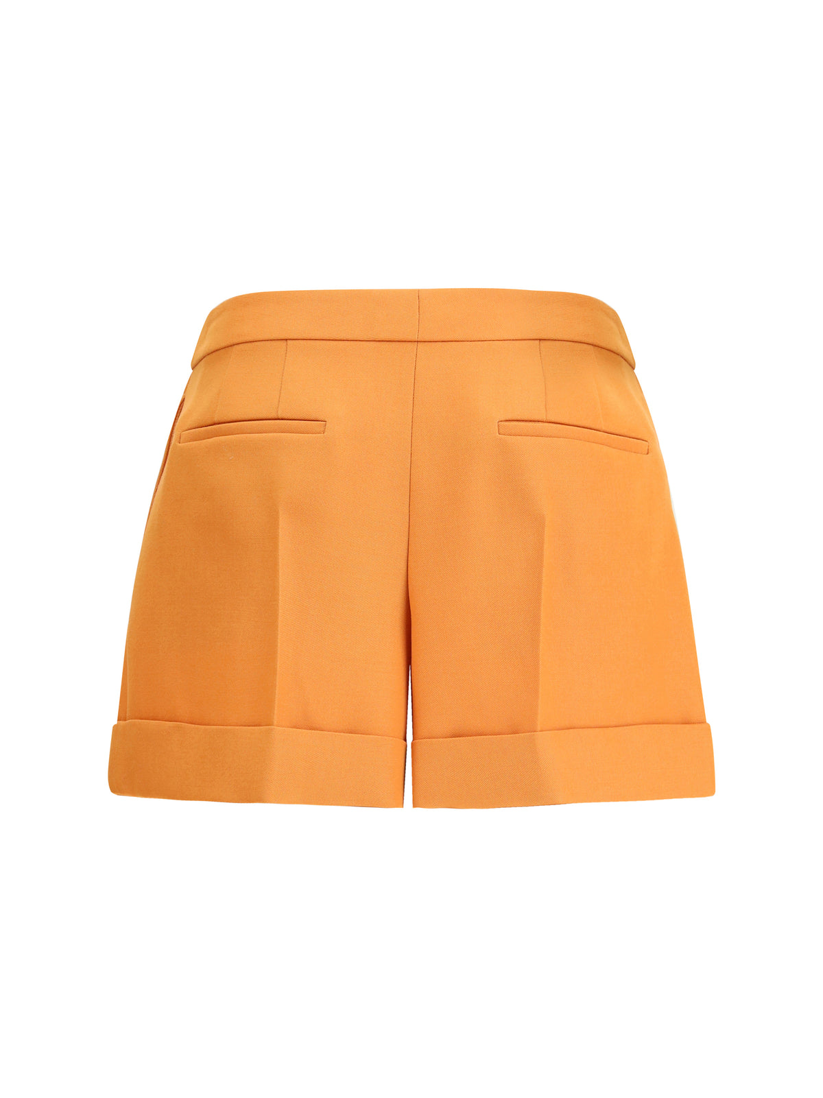 Fendi Women Grain De Poudre Wool Shorts