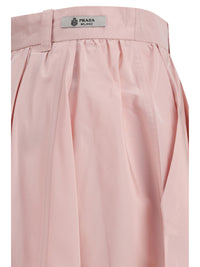 Prada Women Long Silk Skirt