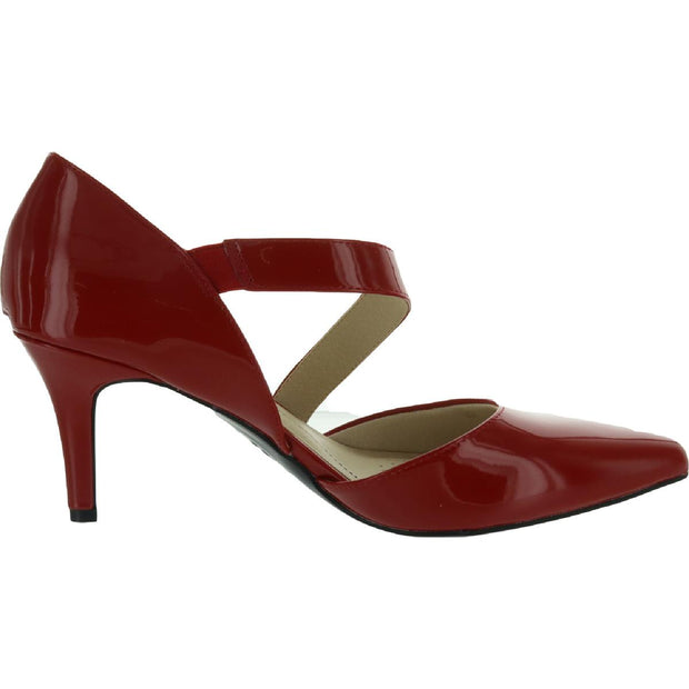 Suki Womens Padded Insole Slip On D'Orsay Heels