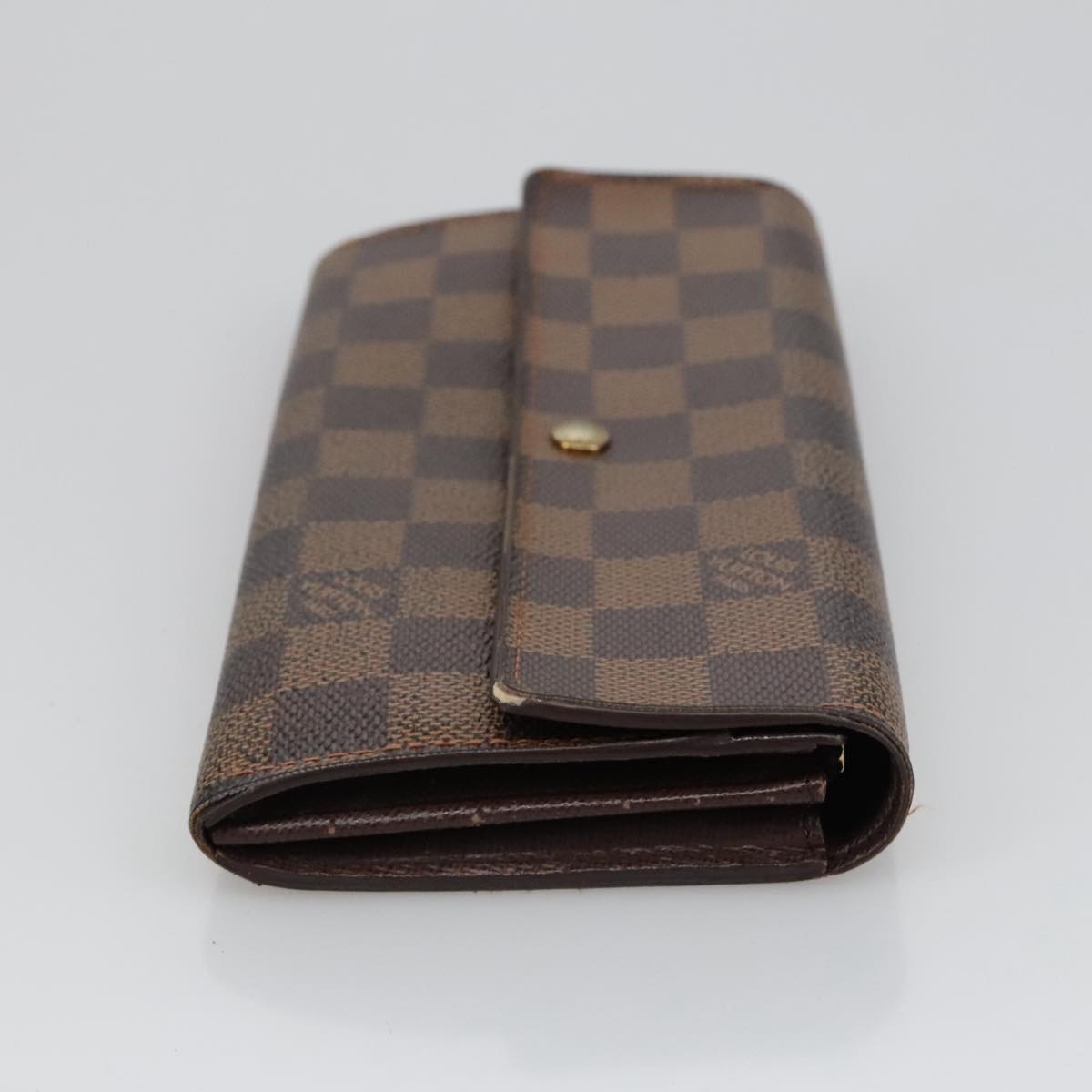 Louis Vuitton Sarah Brown Canvas Wallet  (Pre-Owned)