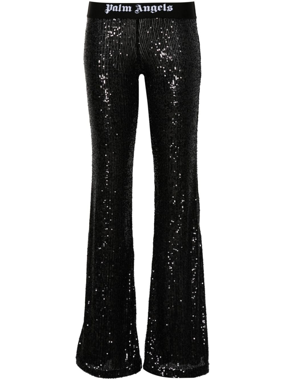 Palm Angels Women's Trousers Black Black