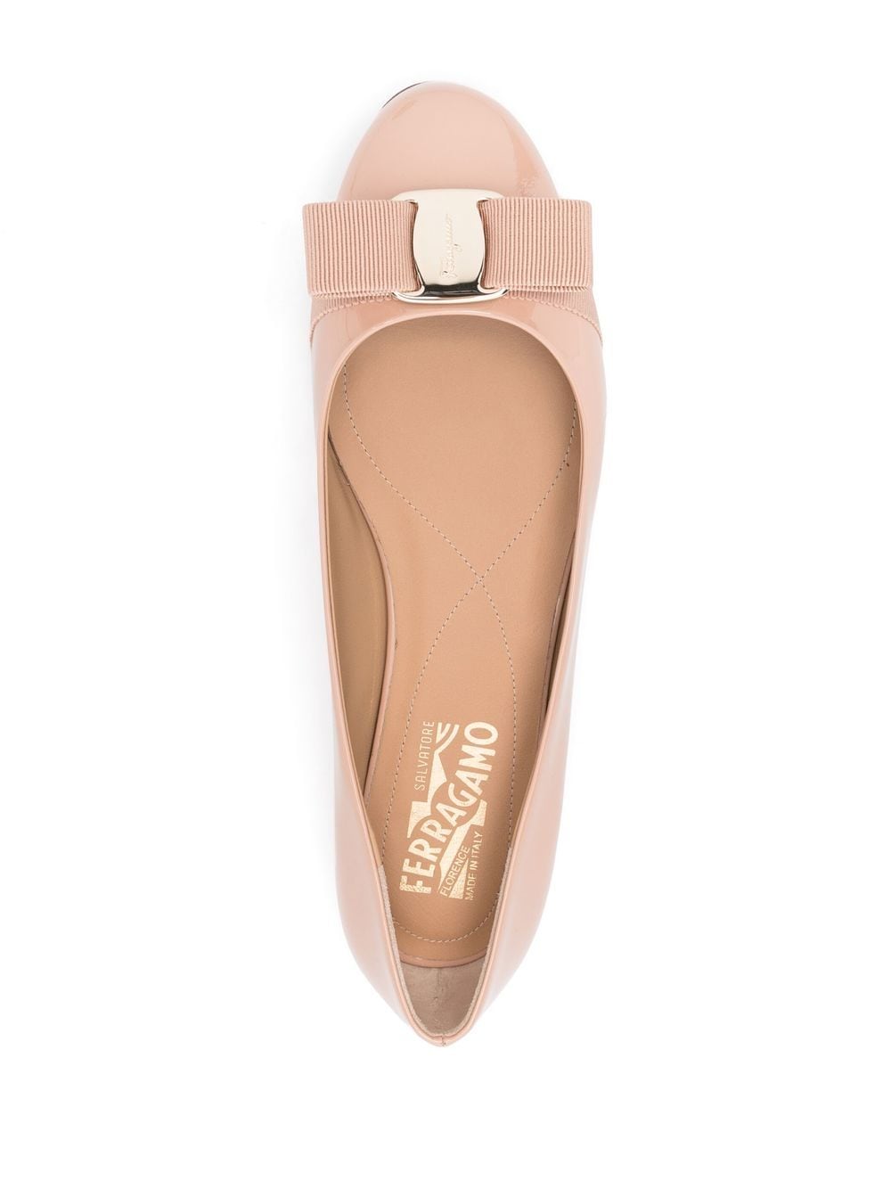 Ferragamo Ferragamo Women's Varina Leather Ballerinas