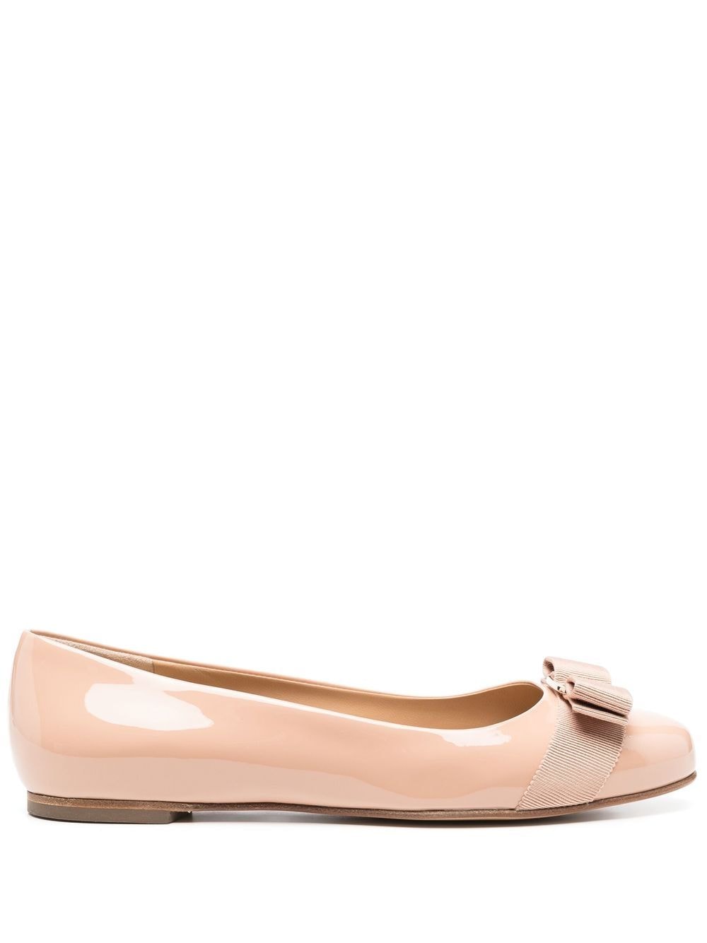 Ferragamo Ferragamo Women's Varina Leather Ballerinas