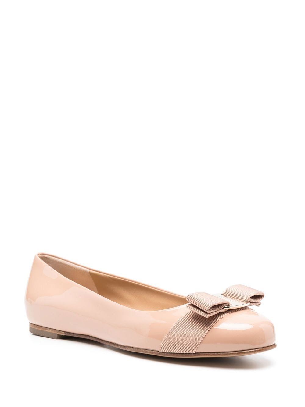 Ferragamo Ferragamo Women's Varina Leather Ballerinas