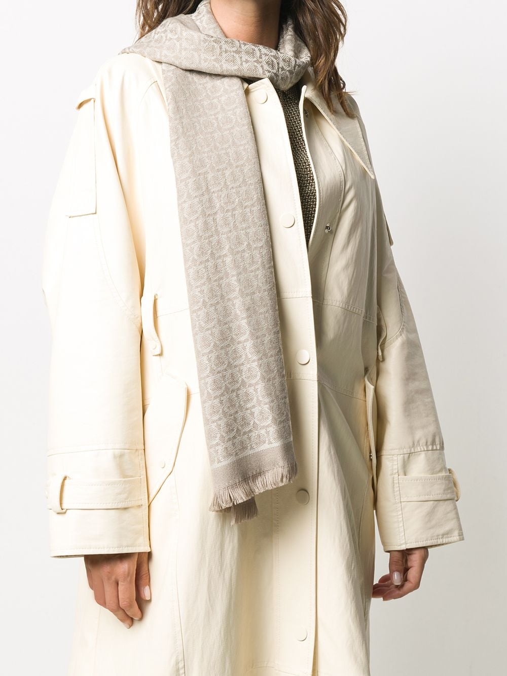 Ferragamo Women's Scarfs Beige