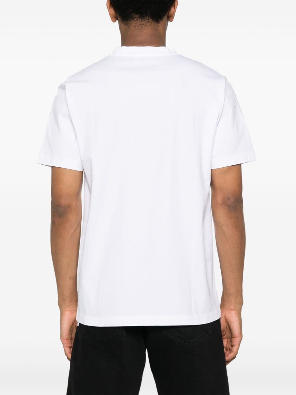 Off White Men's T-Shirts And Polos White