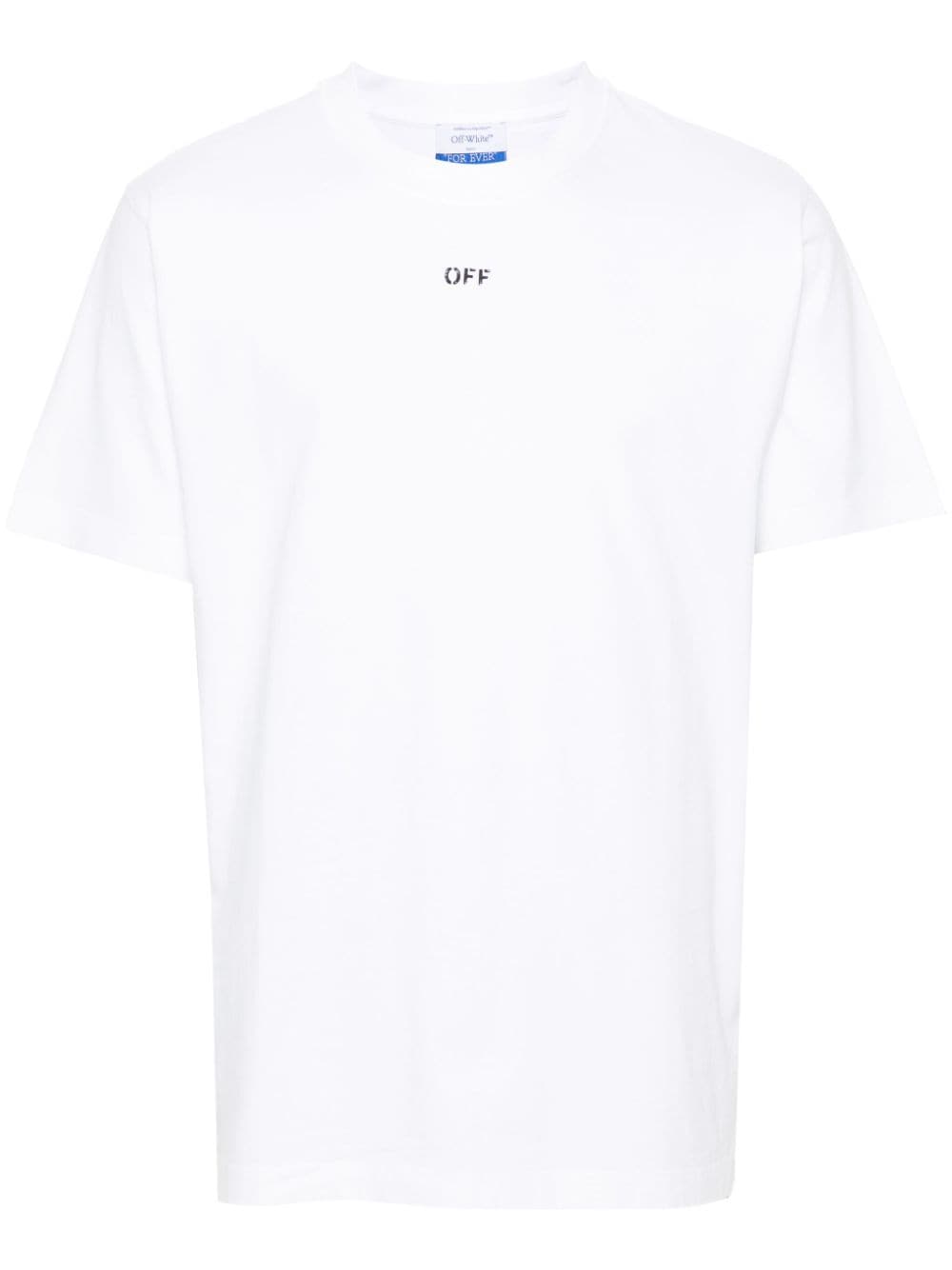 Off White Men's T-Shirts And Polos White White
