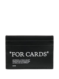 Off White Women's Wallets Black