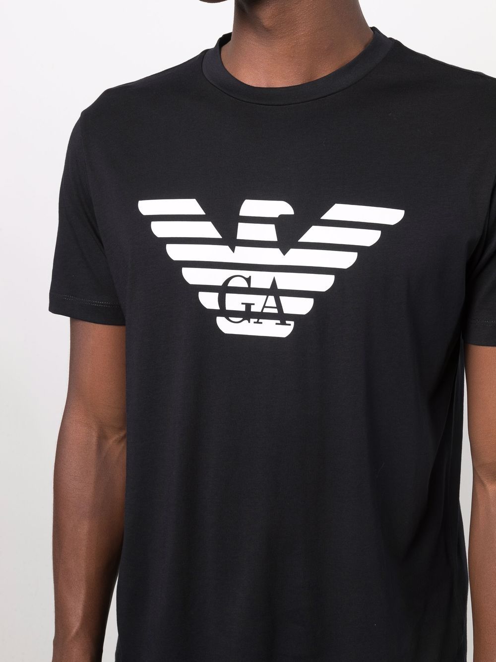 Emporio Armani Men's T-Shirts And Polos Blue