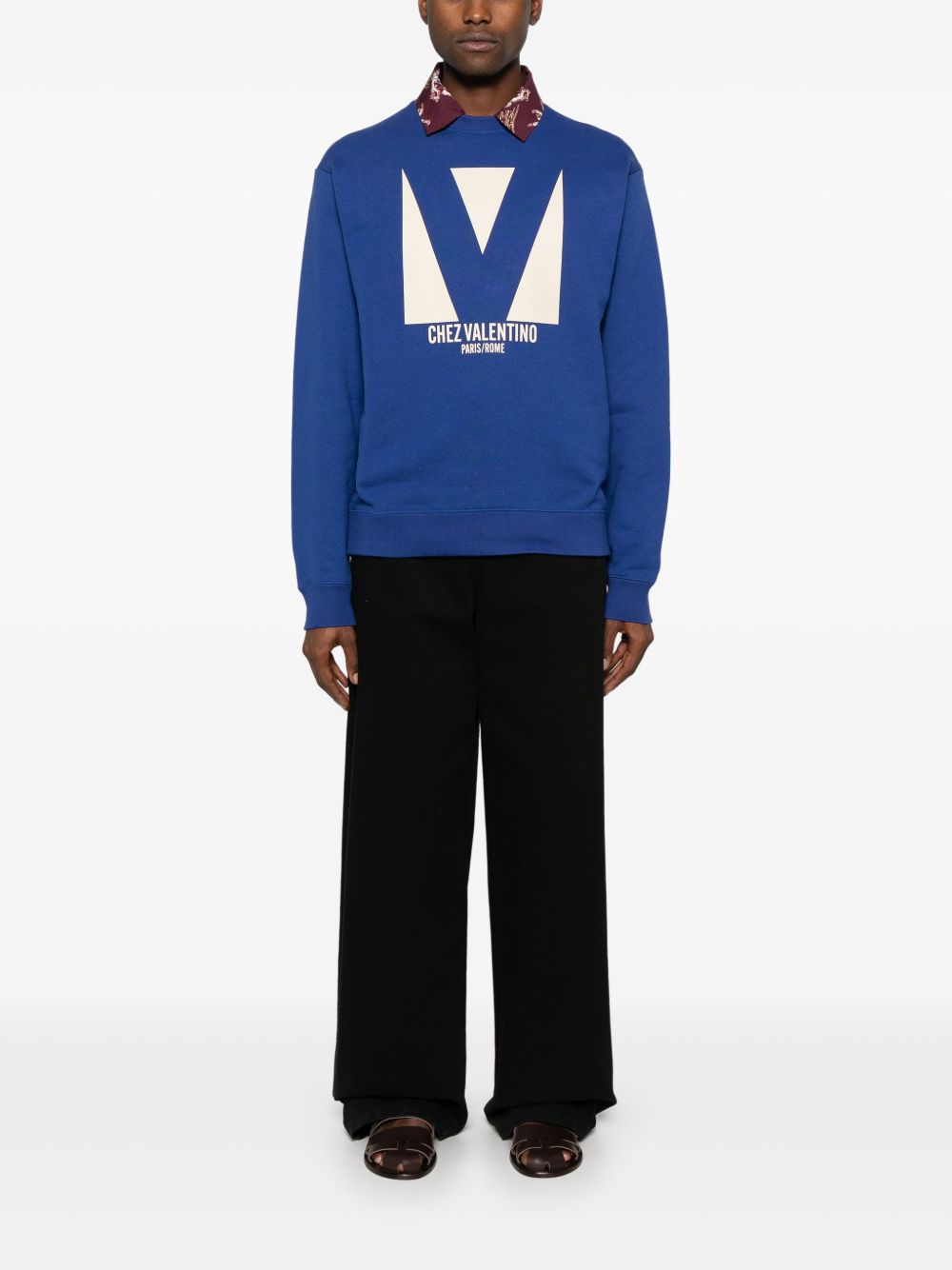Valentino Men's Sweaters Blue