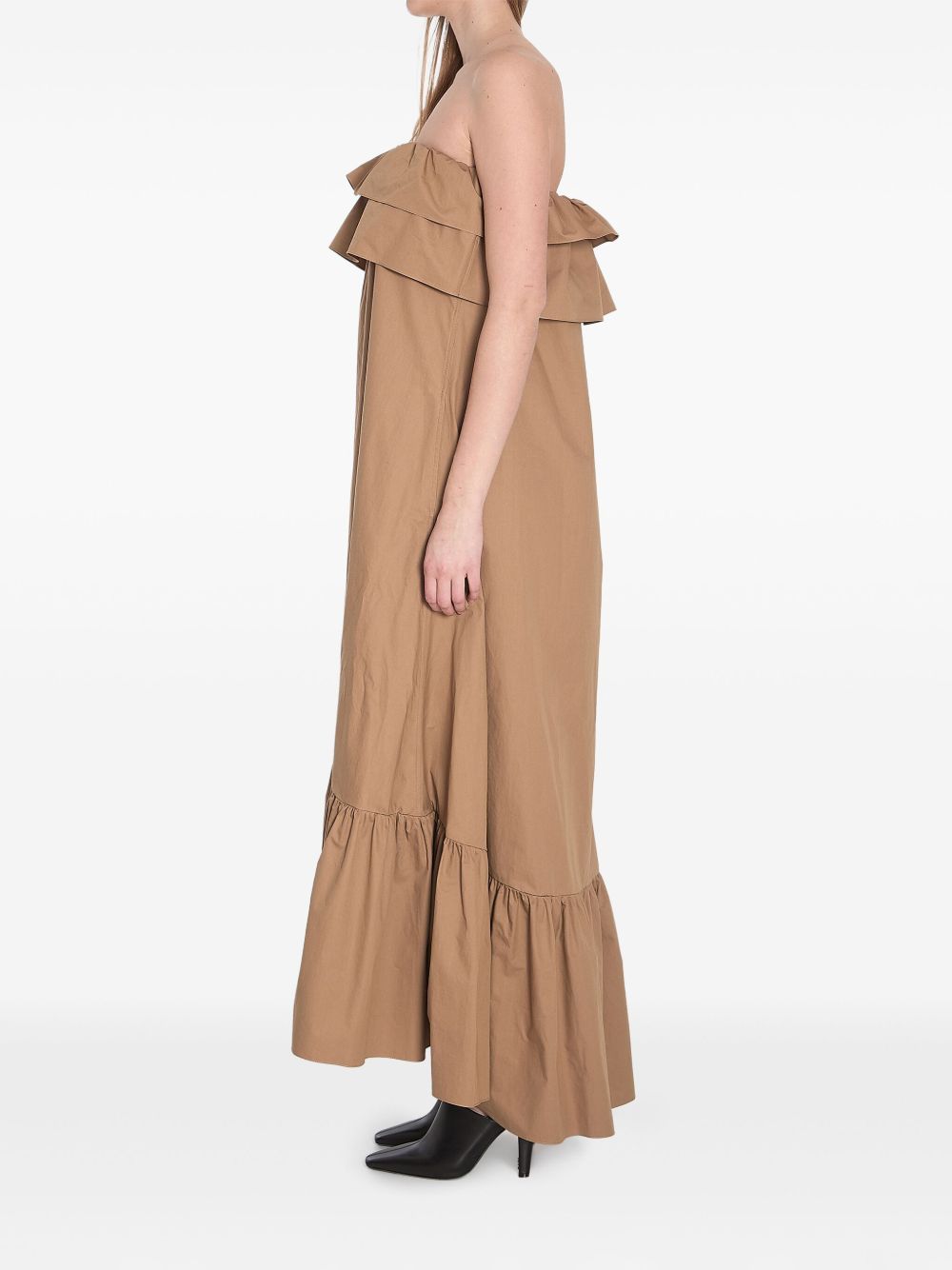 Saint Laurent Women's  Dresses Brown