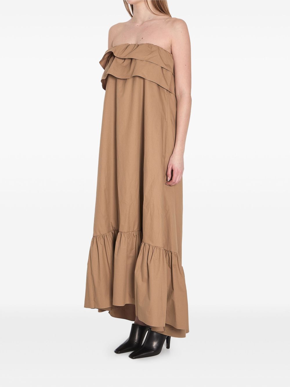 Saint Laurent Women's  Dresses Brown