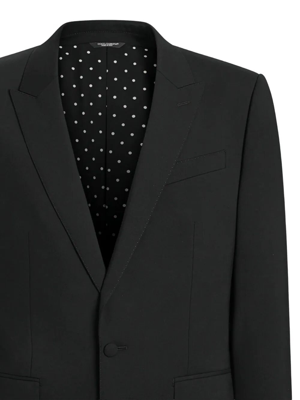 DOLCE & GABBANA Dolce & Gabbana Men Giacca Monopetto New Martini In Tela