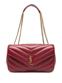 Saint Laurent Women Loulou Medium Bag In Matelassé Lambskin