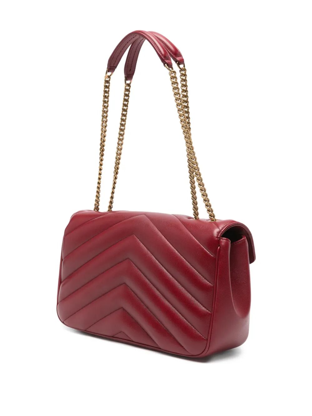 Saint Laurent Women Loulou Medium Bag In Matelassé Lambskin