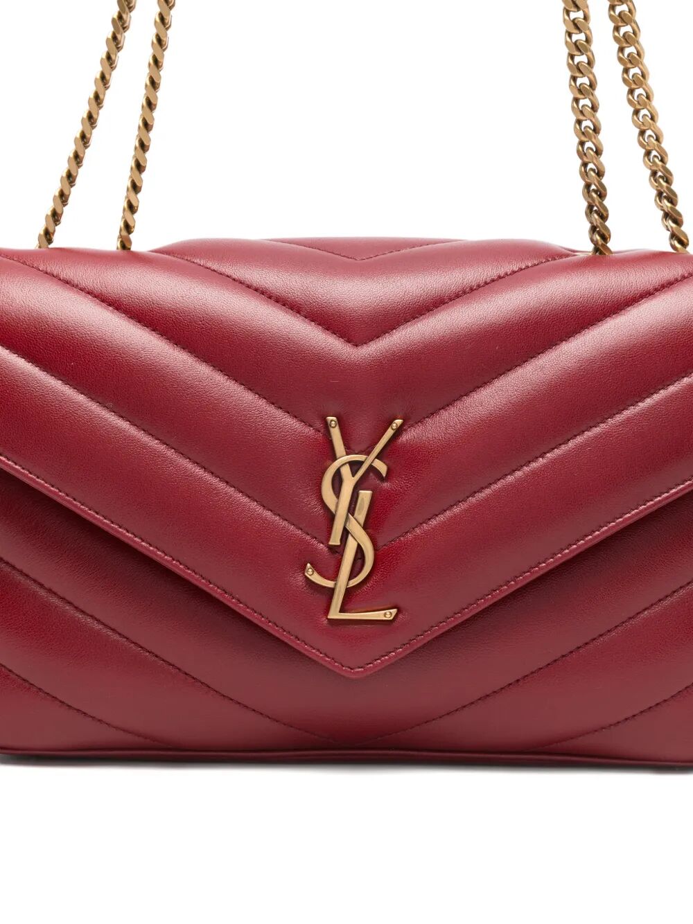 Saint Laurent Women Loulou Medium Bag In Matelassé Lambskin