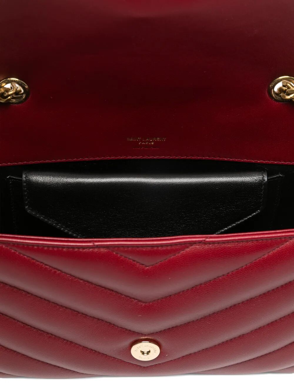 Saint Laurent Women Loulou Medium Bag In Matelassé Lambskin