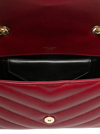 Saint Laurent Women Loulou Medium Bag In Matelassé Lambskin