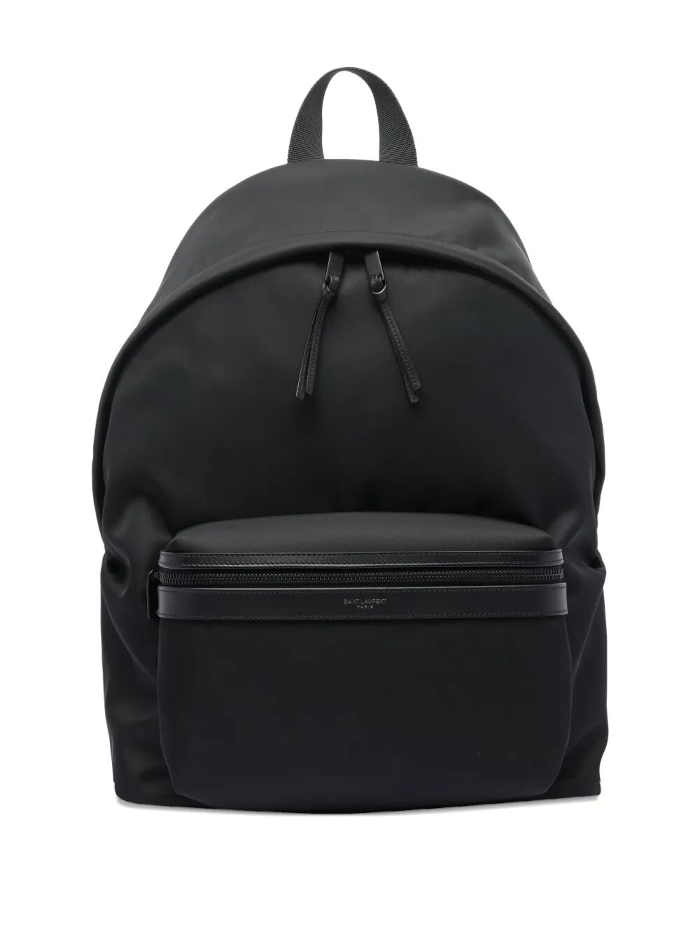 SAINT LAURENT Saint Laurent Men City Backpack In Econyl®, Smooth Leather And Nylon
