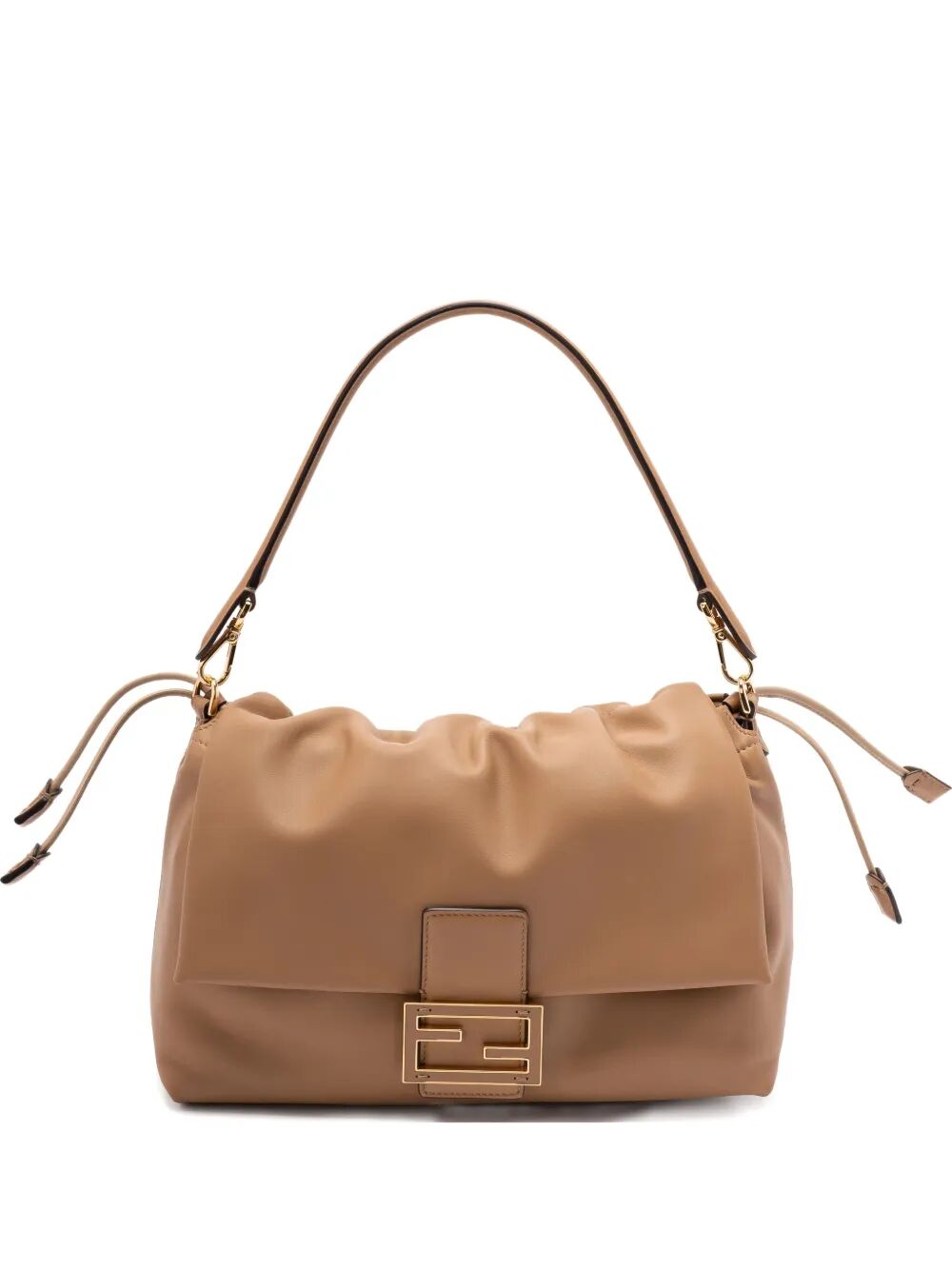 Fendi Women Mamma Baguette Large Nappa Leather Bag