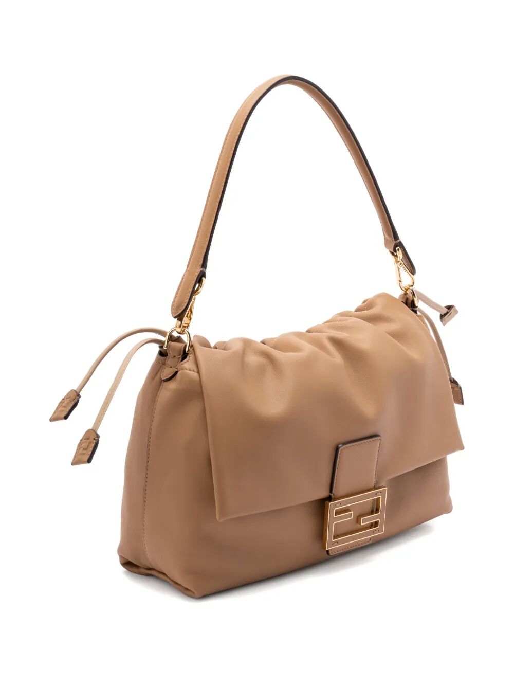 Fendi Women Mamma Baguette Large Nappa Leather Bag