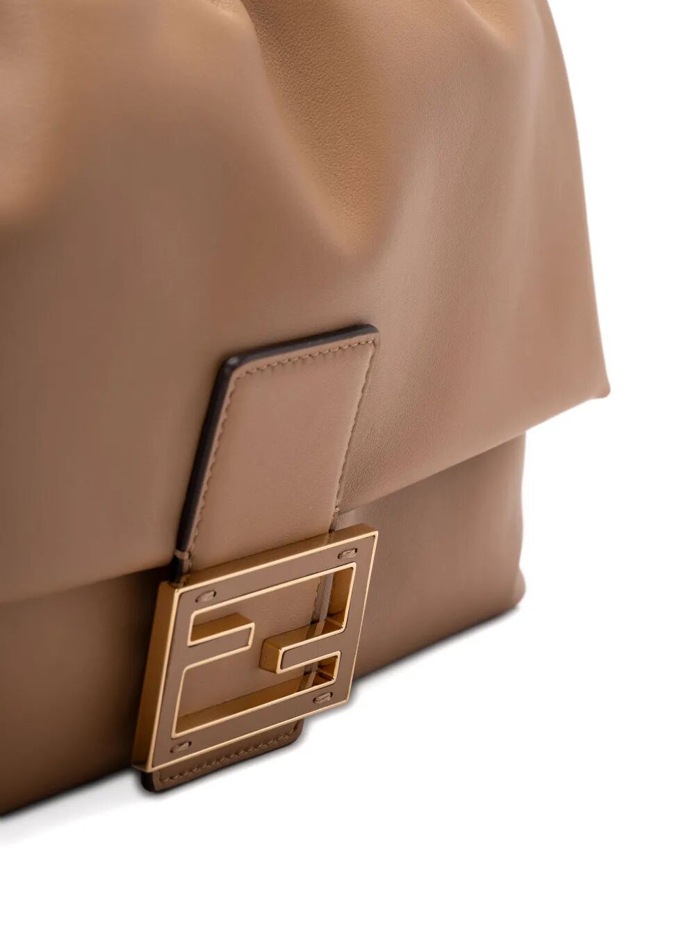 Fendi Women Mamma Baguette Large Nappa Leather Bag