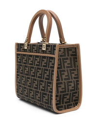 Fendi Women Fendi Sunshine Small Ff Jacquard