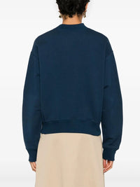 CHLOE Chloe Women Mock-Neck Cotton Fleece Logo Sweater