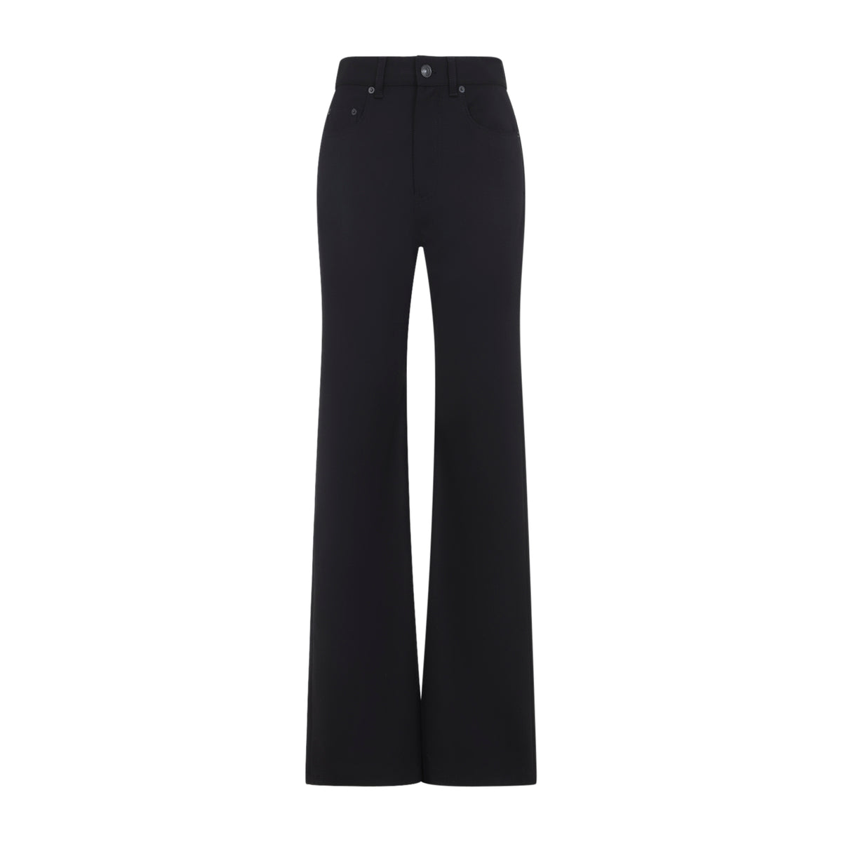 Balenciaga Straight Wool Pants Women