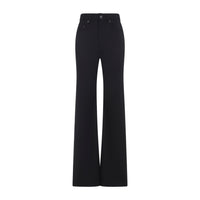 Balenciaga Straight Wool Pants Women