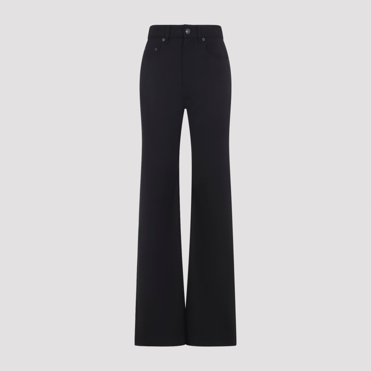 Balenciaga Straight Wool Pants Women