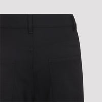 Balenciaga Straight Wool Pants Women