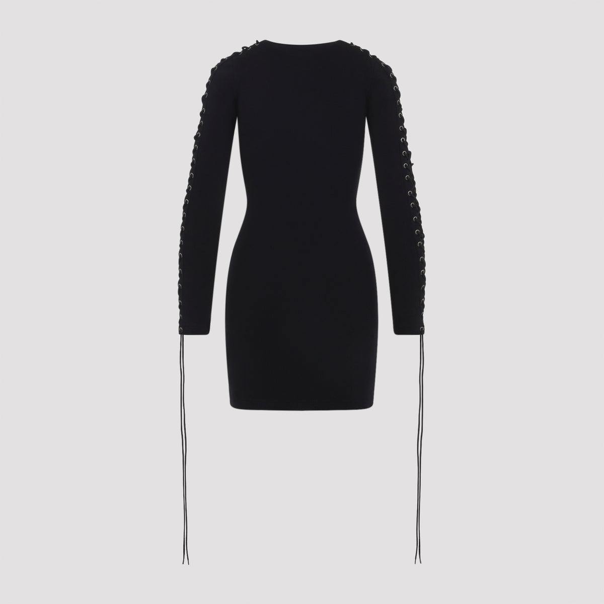 Balenciaga Lace-Up Mini Dress Women