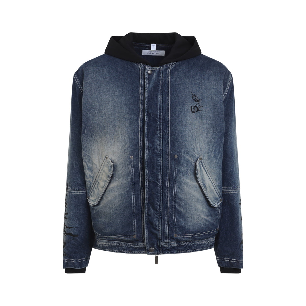 OFF-WHITE Off White Cherry Fleece Jacket Men