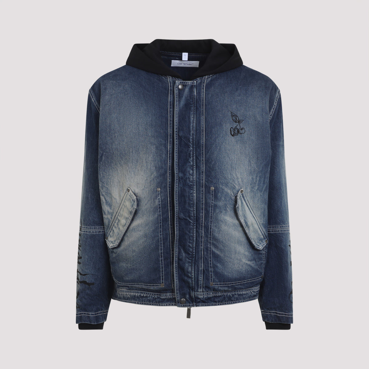 OFF-WHITE Off White Cherry Fleece Jacket Men