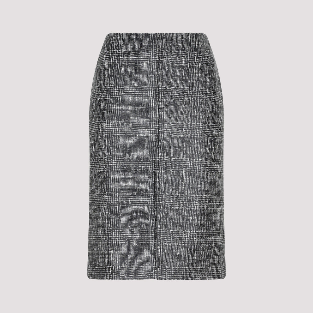 Bottega Veneta Printed Leather Midi Skirt Women