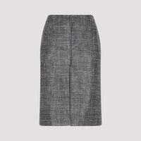 Bottega Veneta Printed Leather Midi Skirt Women