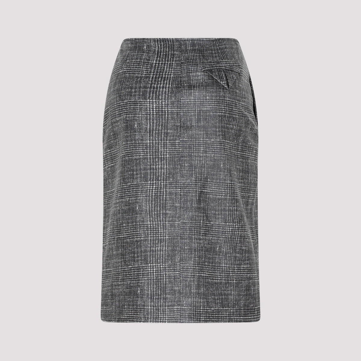 Bottega Veneta Printed Leather Midi Skirt Women