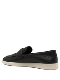 PRADA Grained Leather Loafers Women